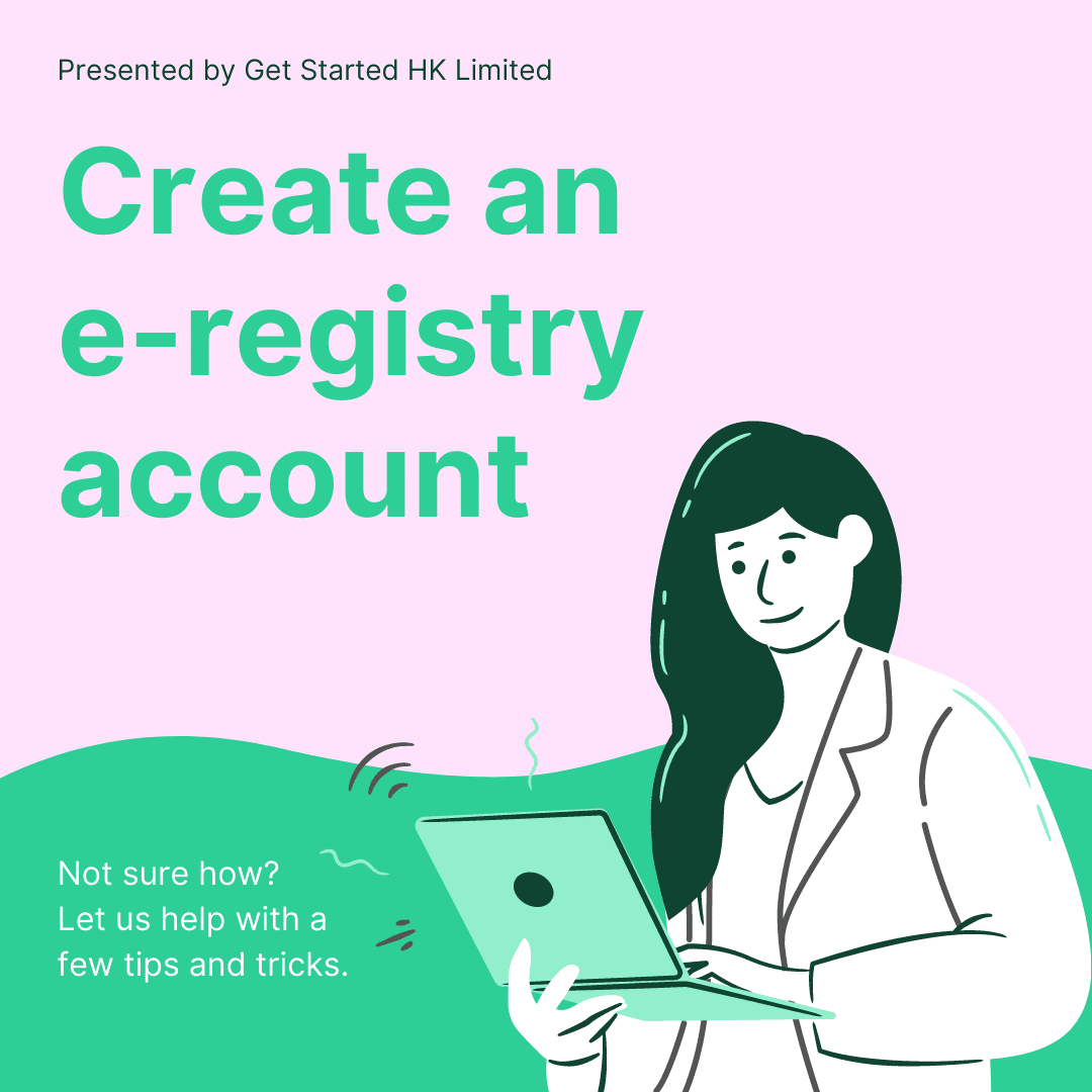 e-Registry: How to create an e-Registry account?
